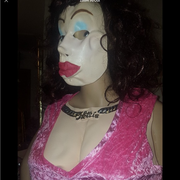 ez-2b sz MED plastic botchery  Botched Plastic Surgery Mask & Top new - Picture 4 of 14